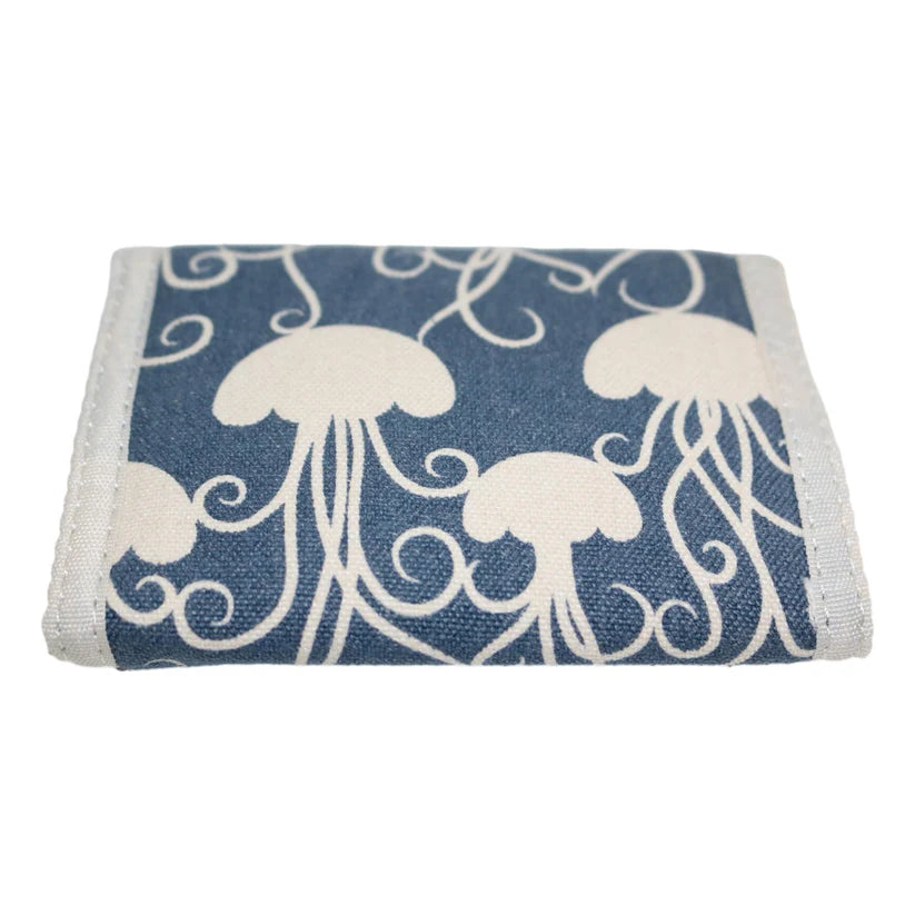 Jellyfish Tri Fold Wallet