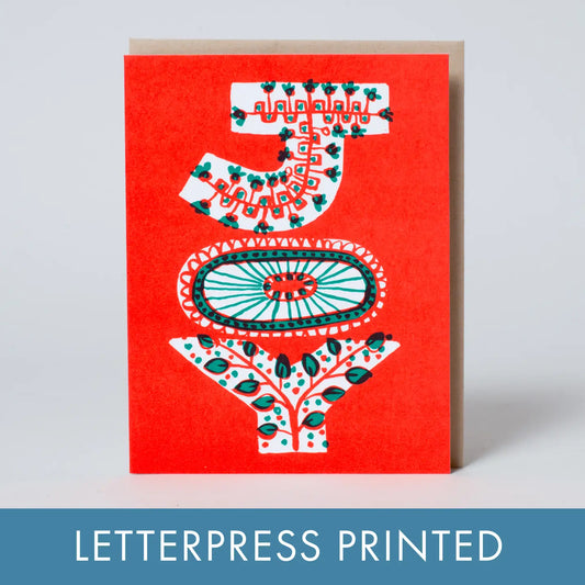 JOY Holiday Card