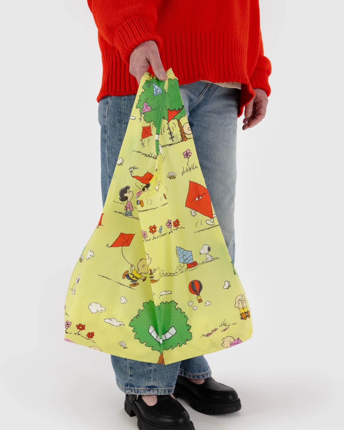 Peanuts x Baggu Kite Eating Tree Reusable Bag