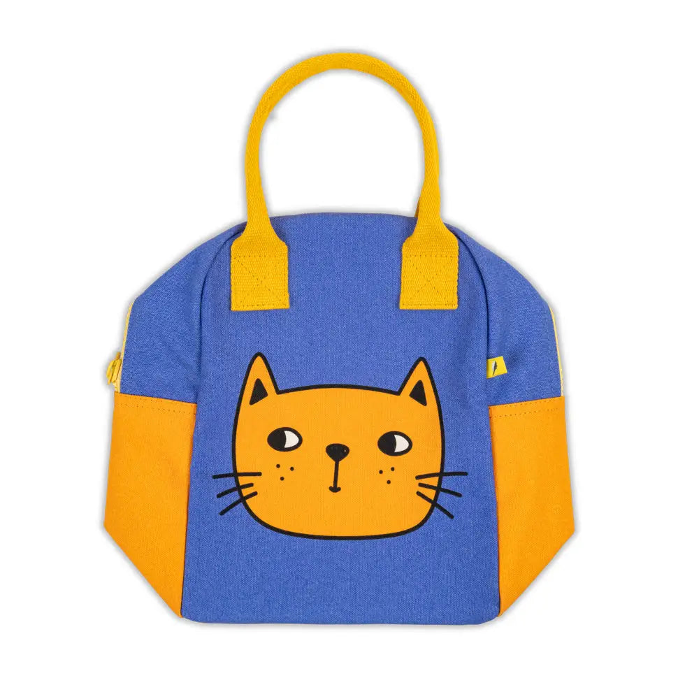 Kitty Zipper Lunch Bag
