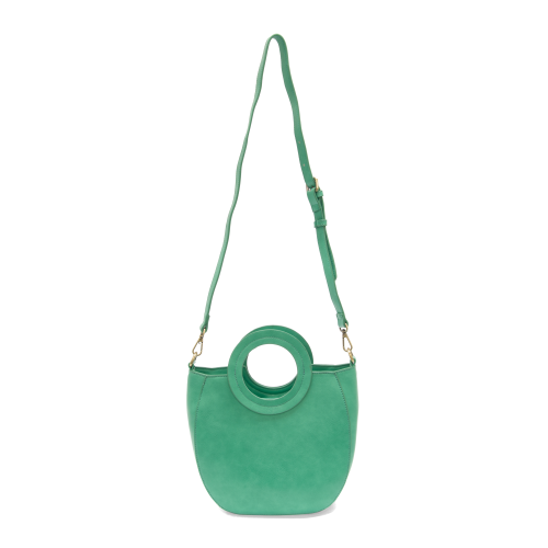 Jade Green Coco Circle Handle Purse