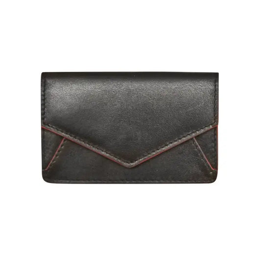 Black Envelope Business Card Wallet