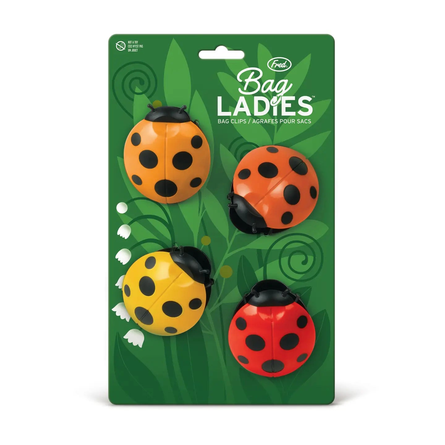 Bag Ladies - Ladybug Bag Clips - Thumbnail 2