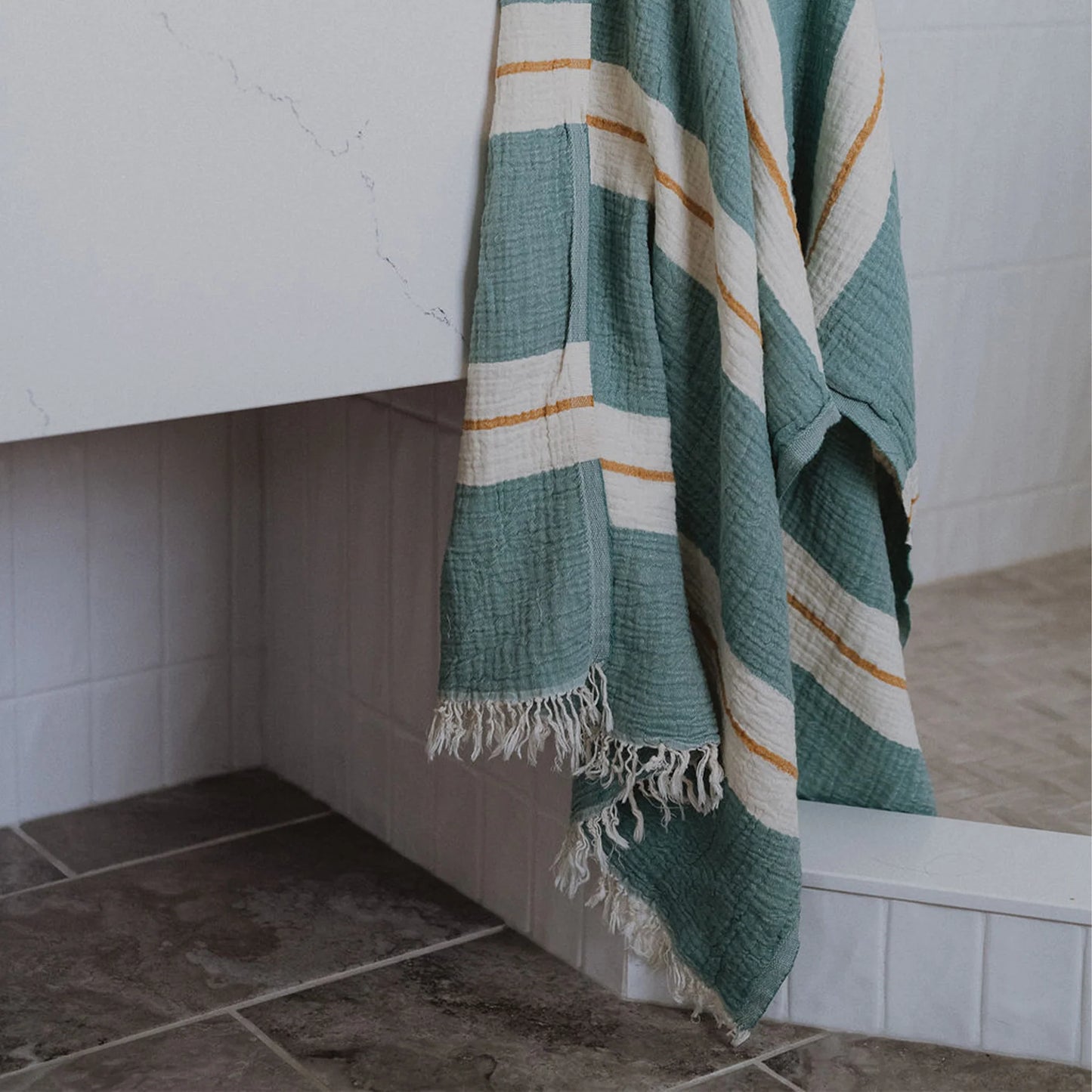 Lagoon Crinkle Turkish Towel