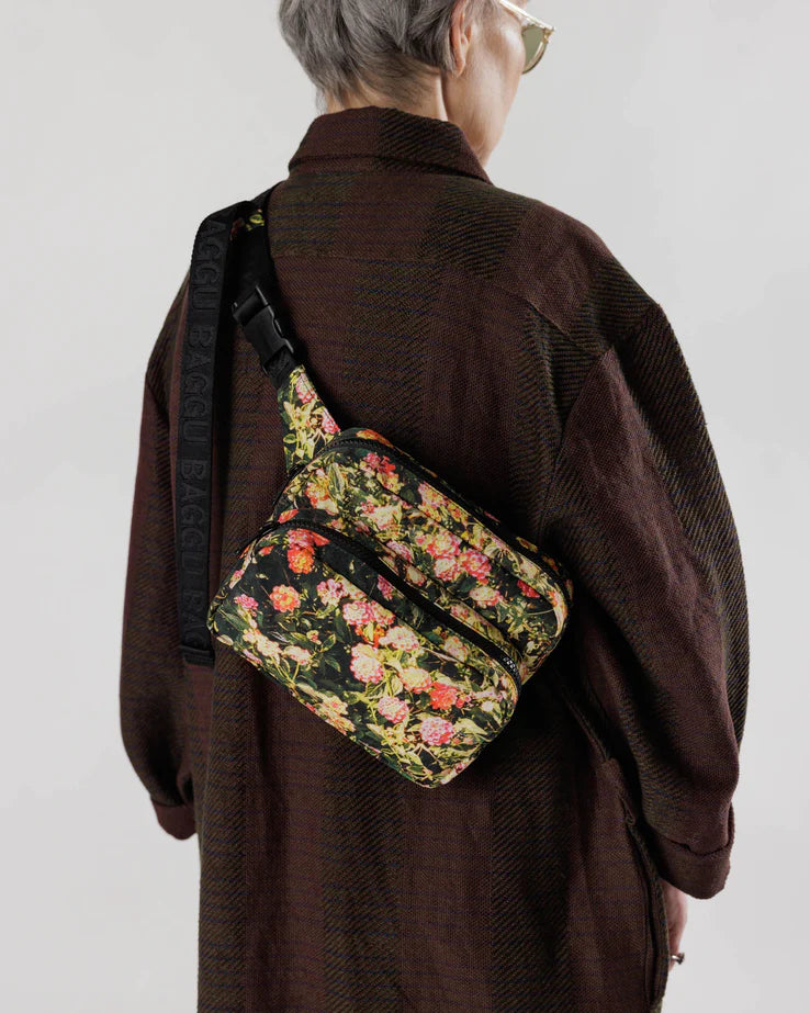 Lantana Floral Baggu Fanny Pack