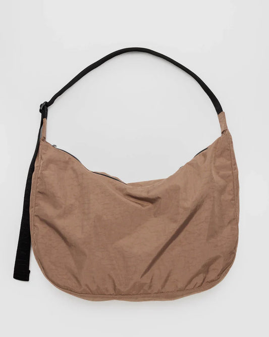 Large Cocoa Crescent Baggu