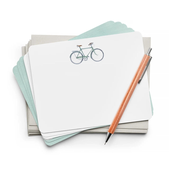 Bicycle Flat Boxed Notecards