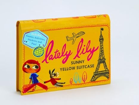 Lately Lily Sunny Yellow Suitcase