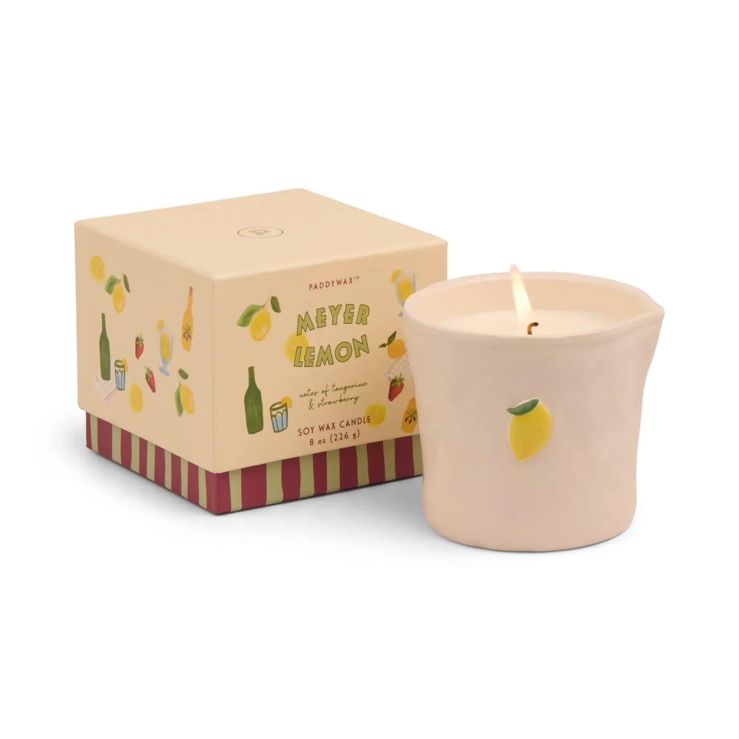 Meyer Lemon Bistro Candle - Ali's Wagon