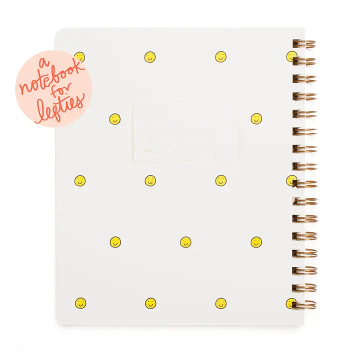 Lefty Standard Smiley Face Notebook