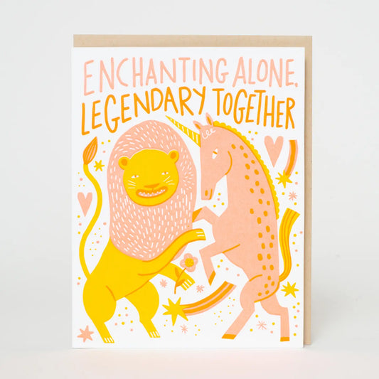 Legendary Together Wedding Card