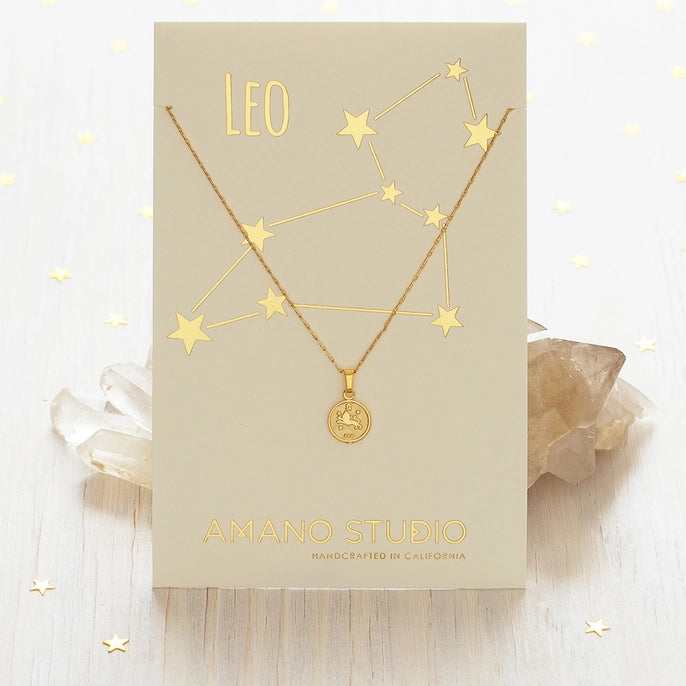 Zodiac Medallion Necklace