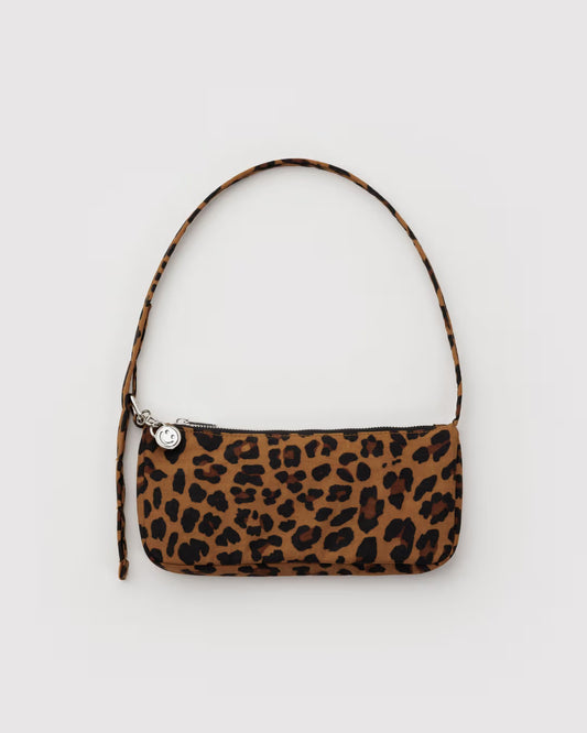 Leopard Nylon Pochette
