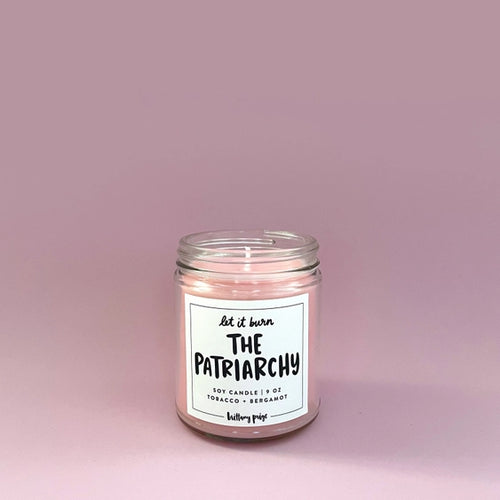 The Patriarchy: Let it Burn Candle