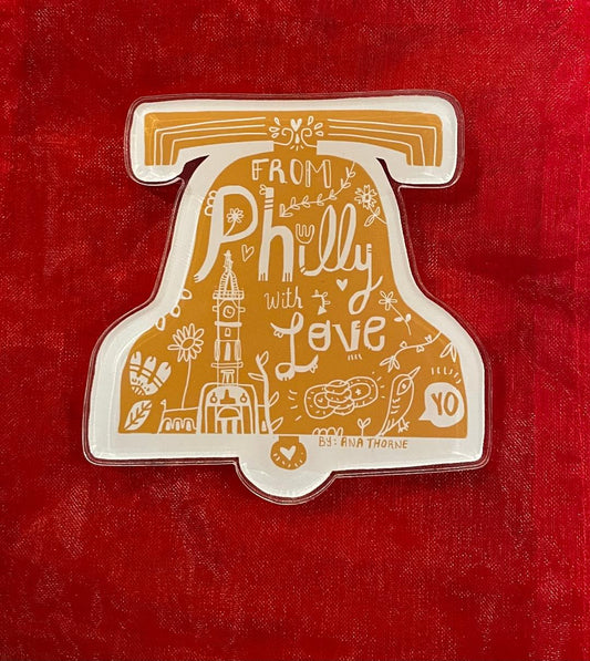 From Philly Bell Acrylic Magnet