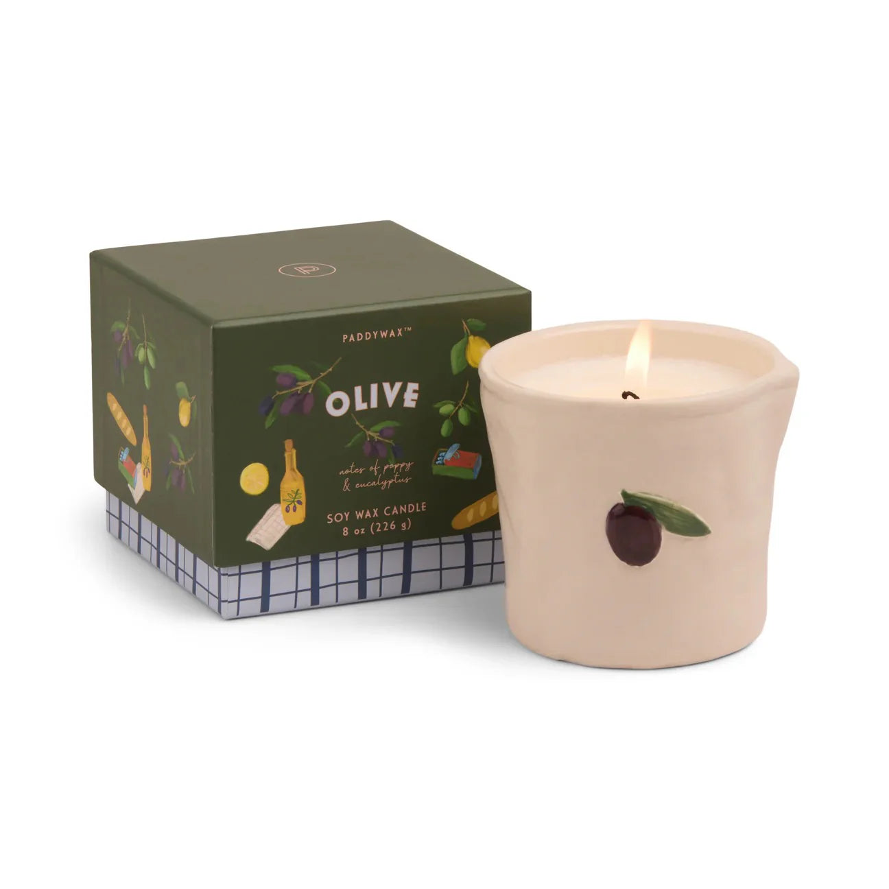 Fig & Olive Bistro Ceramic Candle