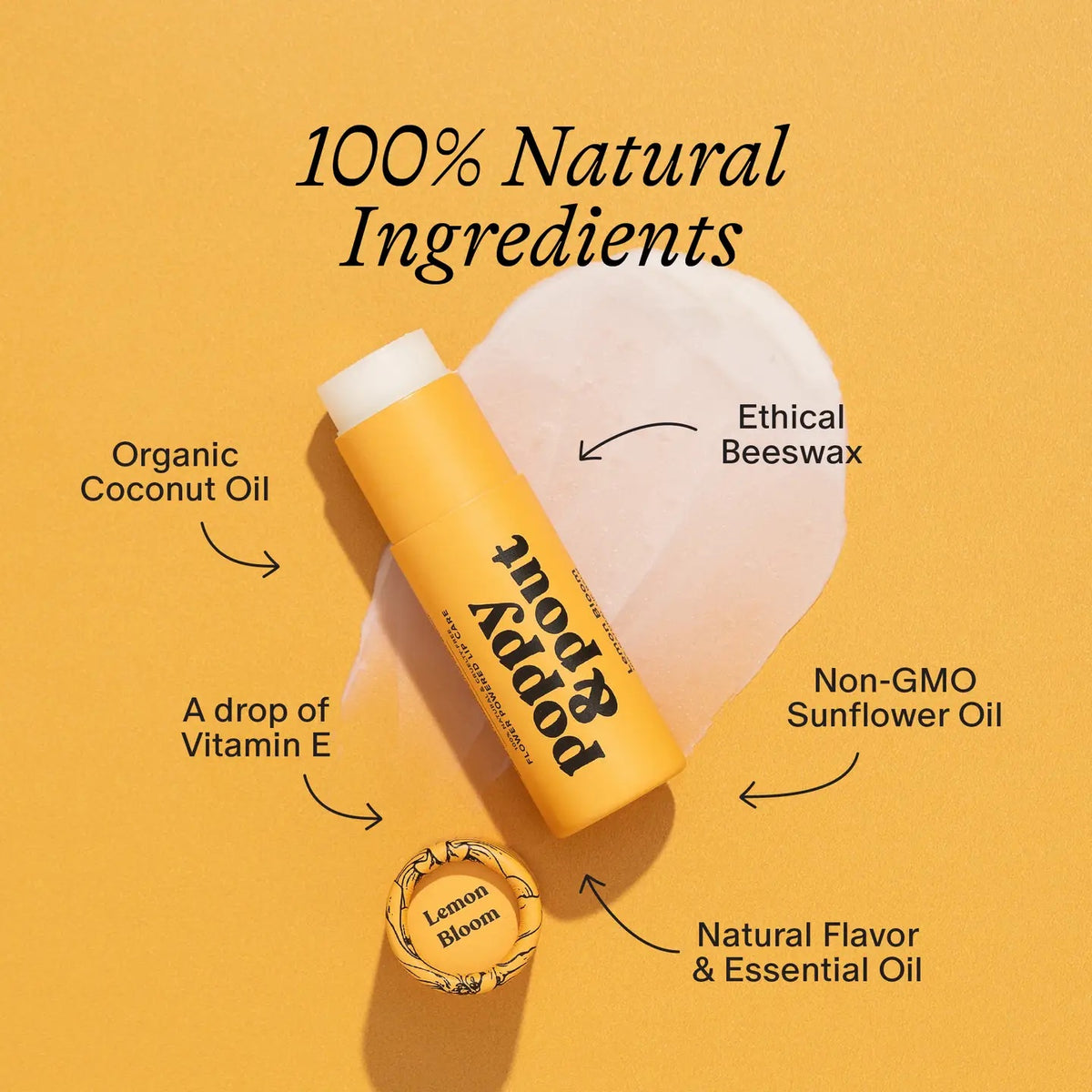 Lemon Bloom Lip Balm - Ali's Wagon