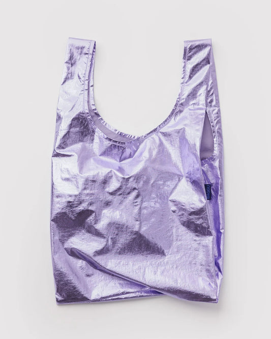 Lavender Metallic Reusable Bag