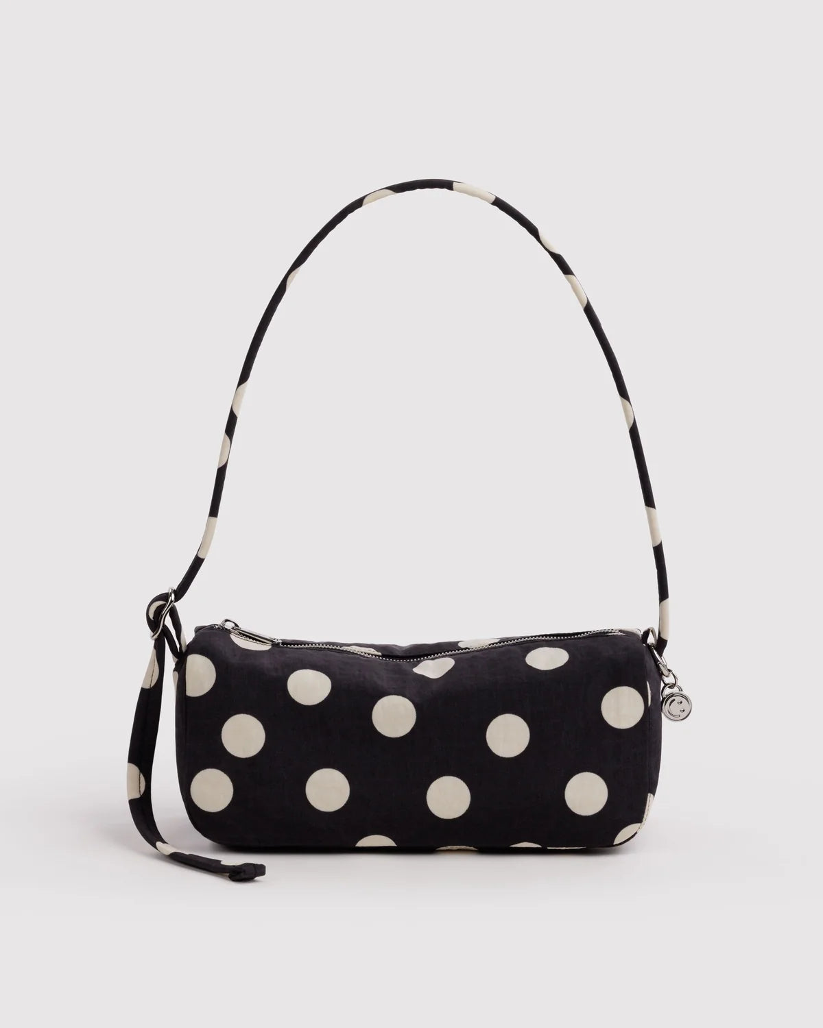 Black and Cream Polka Dot Loaf Baggu