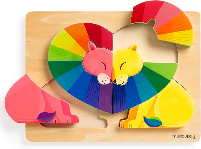 Love in the Wild Wooden Tray Puzzle