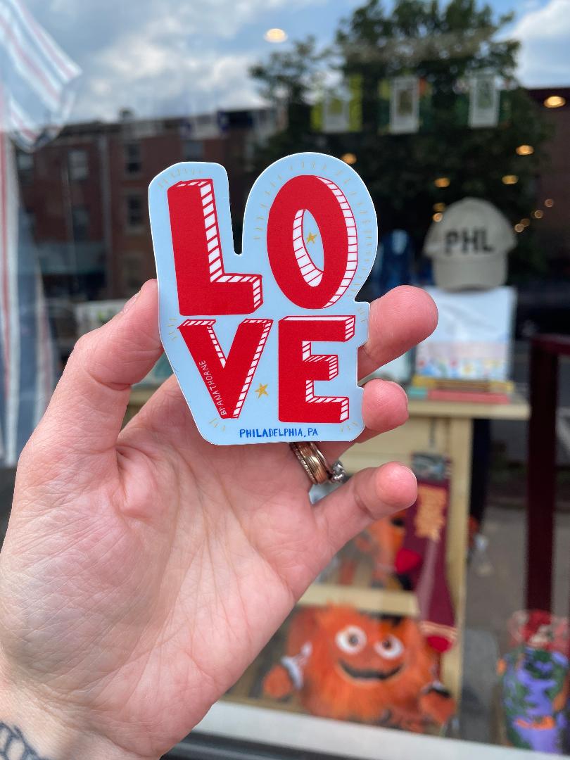 Love Philadelphia Sticker