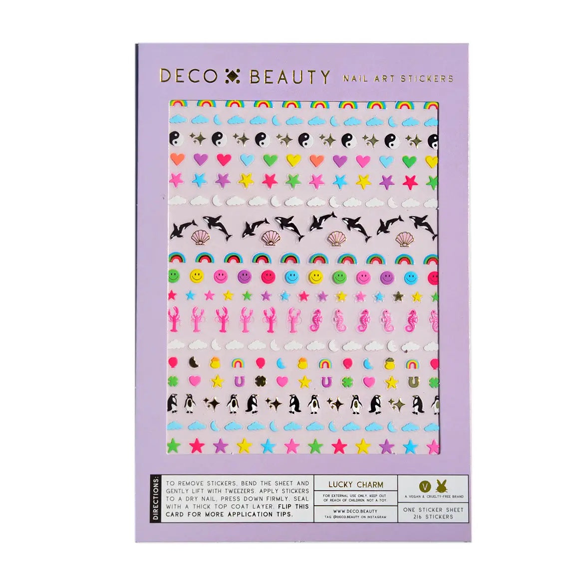 Lucky Charms Nail Stickers