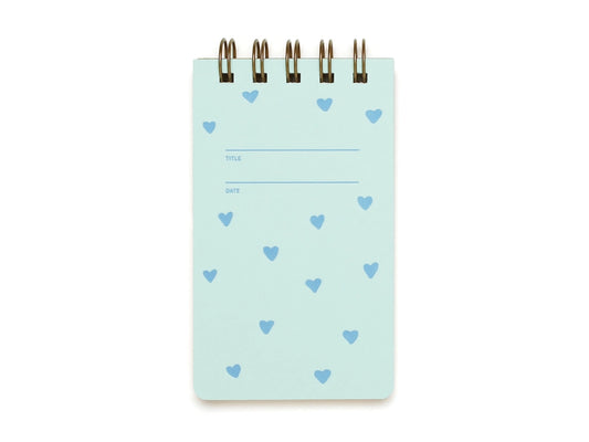 Blue Hearts Reporter Notebook