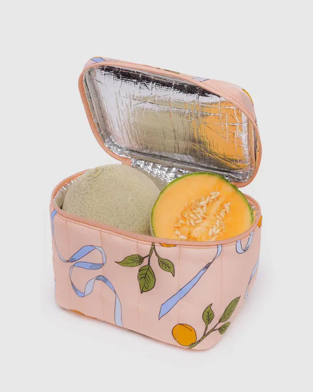 Apricots & Ribbons Puffy Lunch Bag