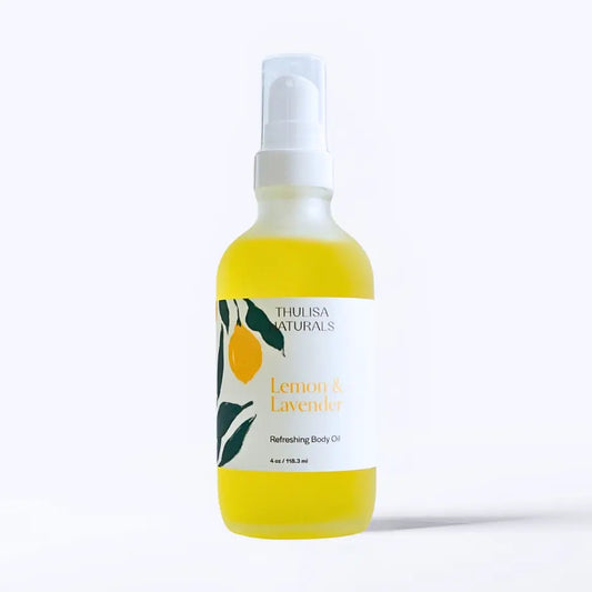 Lemon and Lavender Body Oil