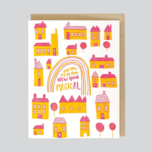 Magical New Home Card