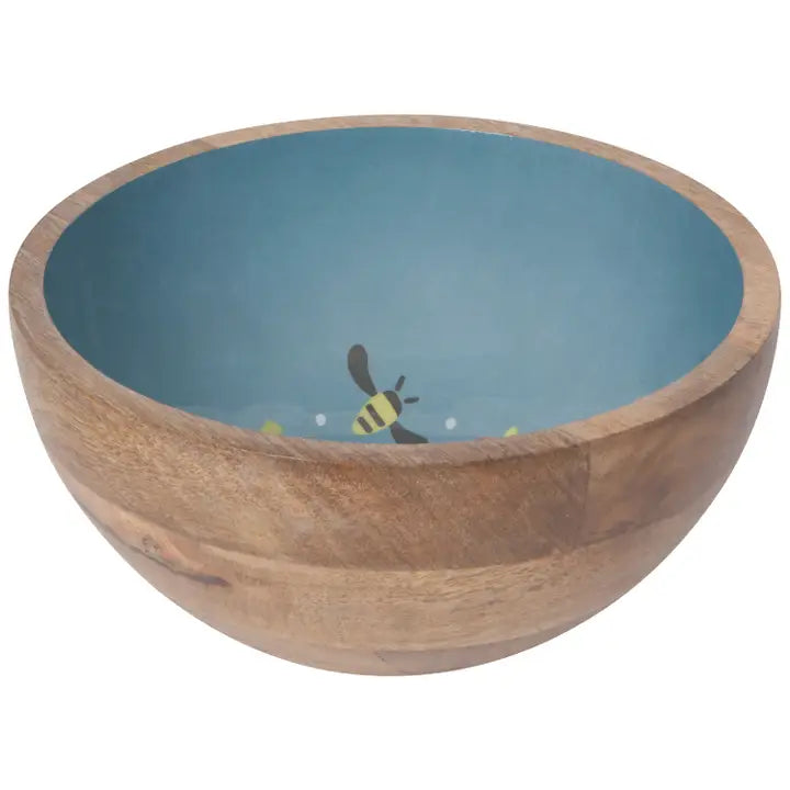 Frida Mango Wood Serving Bowl