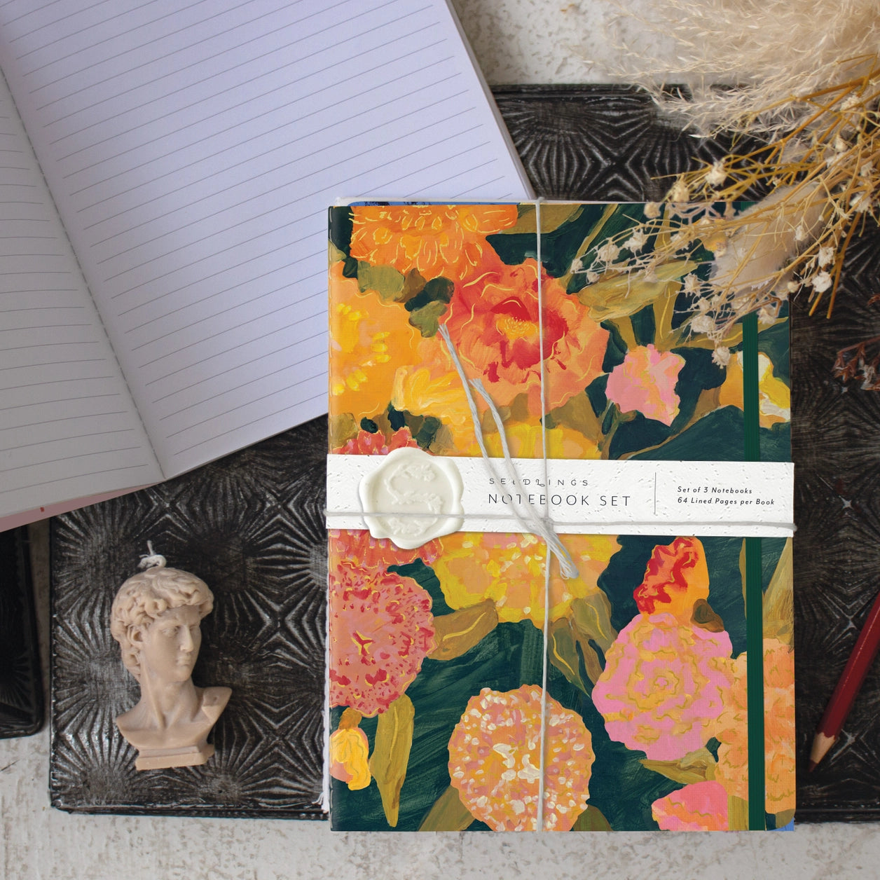 Marigolds Notebook Trio