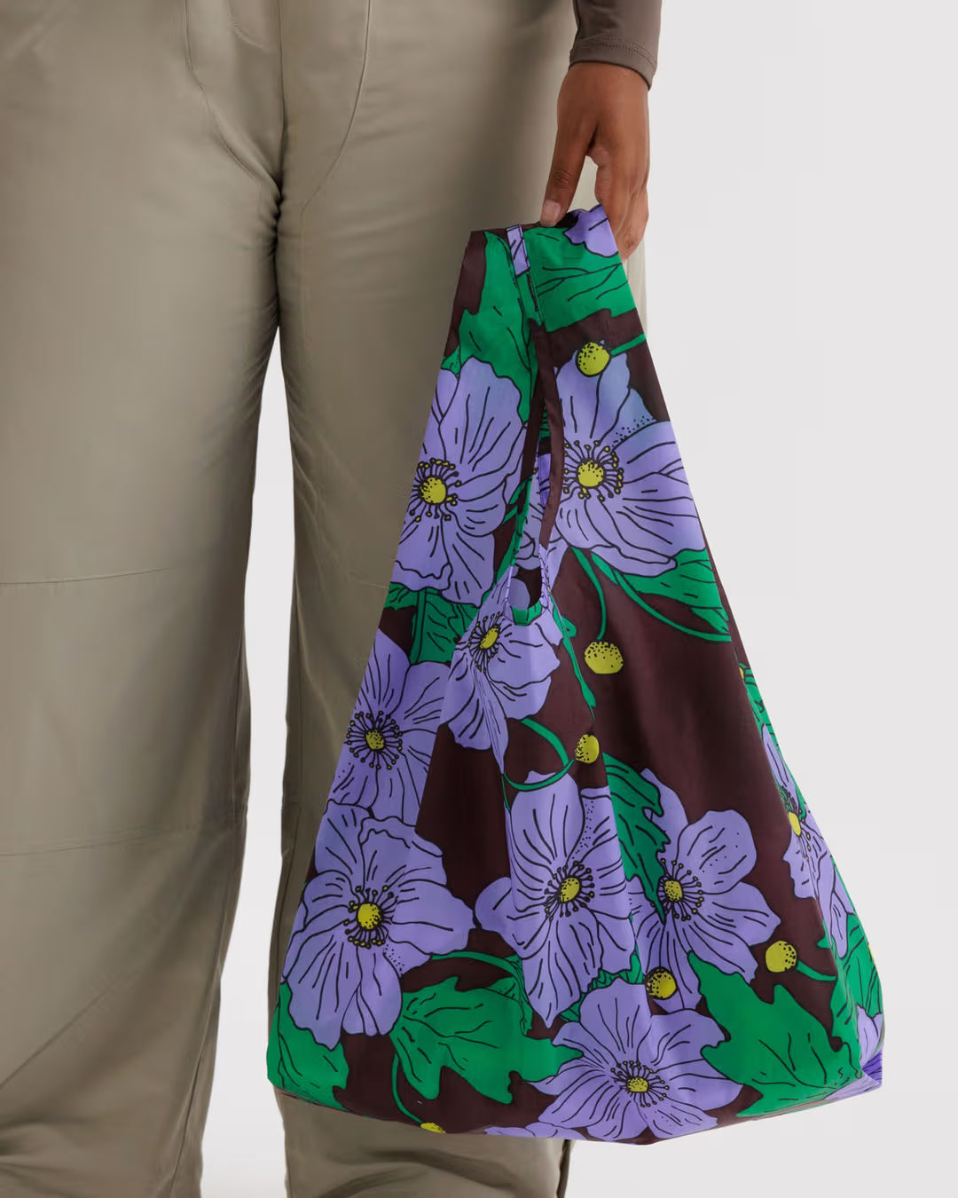 Maroon Poppy Baggu Reusable Bag