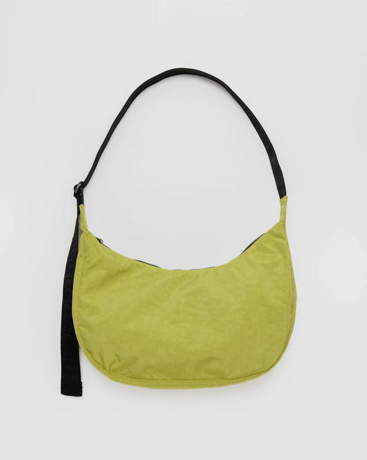 Medium Lemongrass Crescent Baggu