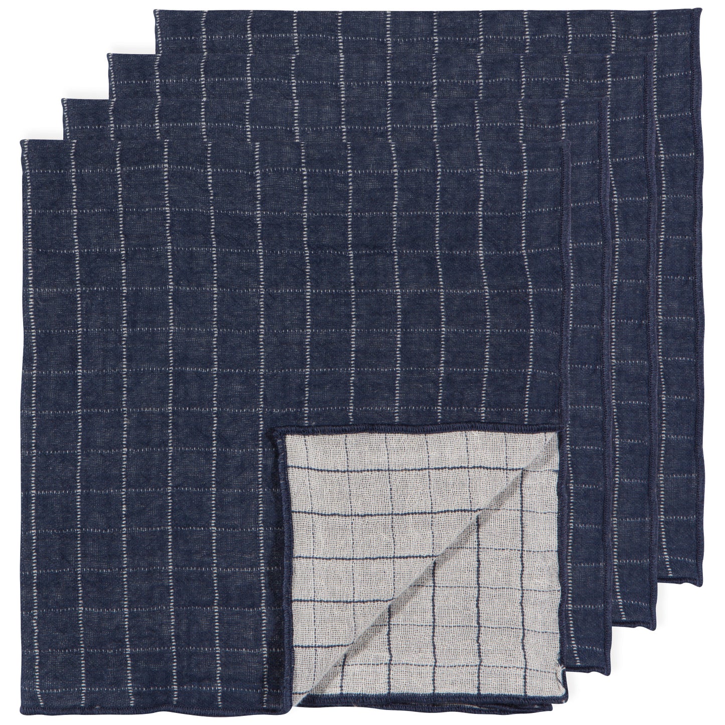 Midnight Double Weave Napkin Set