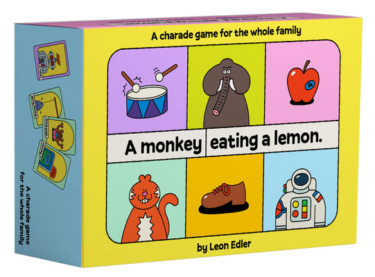 Monkey Eating a Lemon Charades Game