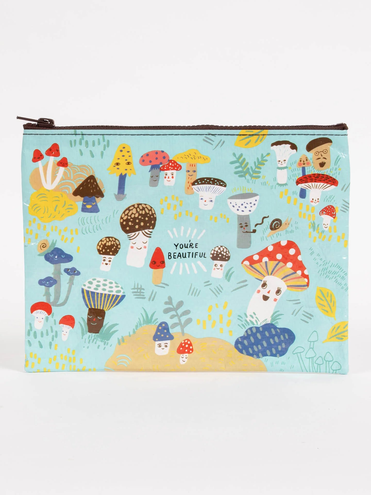 Cute Lil Mushroom Zipper Pouch