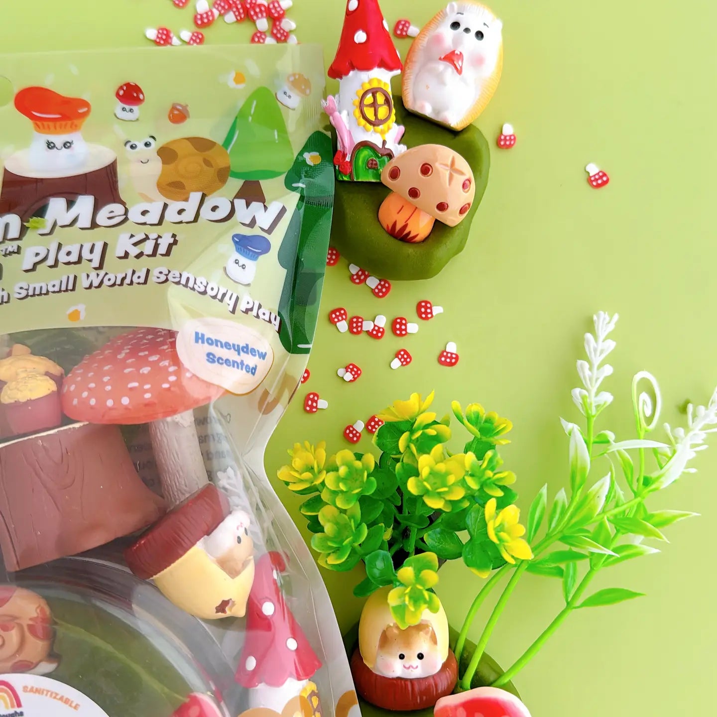 Mushroom Meadow Kiddough Play Kit