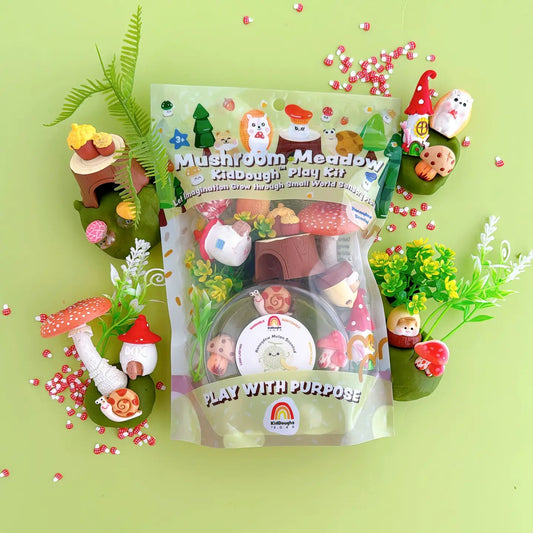 Mushroom Meadow Kiddough Play Kit