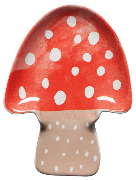 Red Mushroom Shaped Spoon Rest