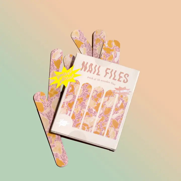 Terrazzo Nail Files