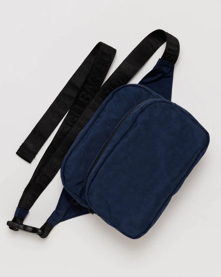 Navy Baggu Fanny Pack