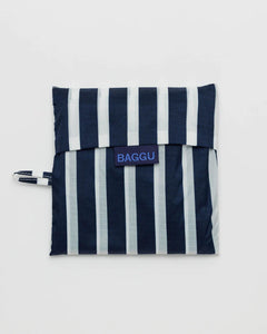 Navy Stripe Baggu Reusable Bag