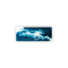 Load image into Gallery viewer, Navy &amp; Metallic Ceramic Resin Tray