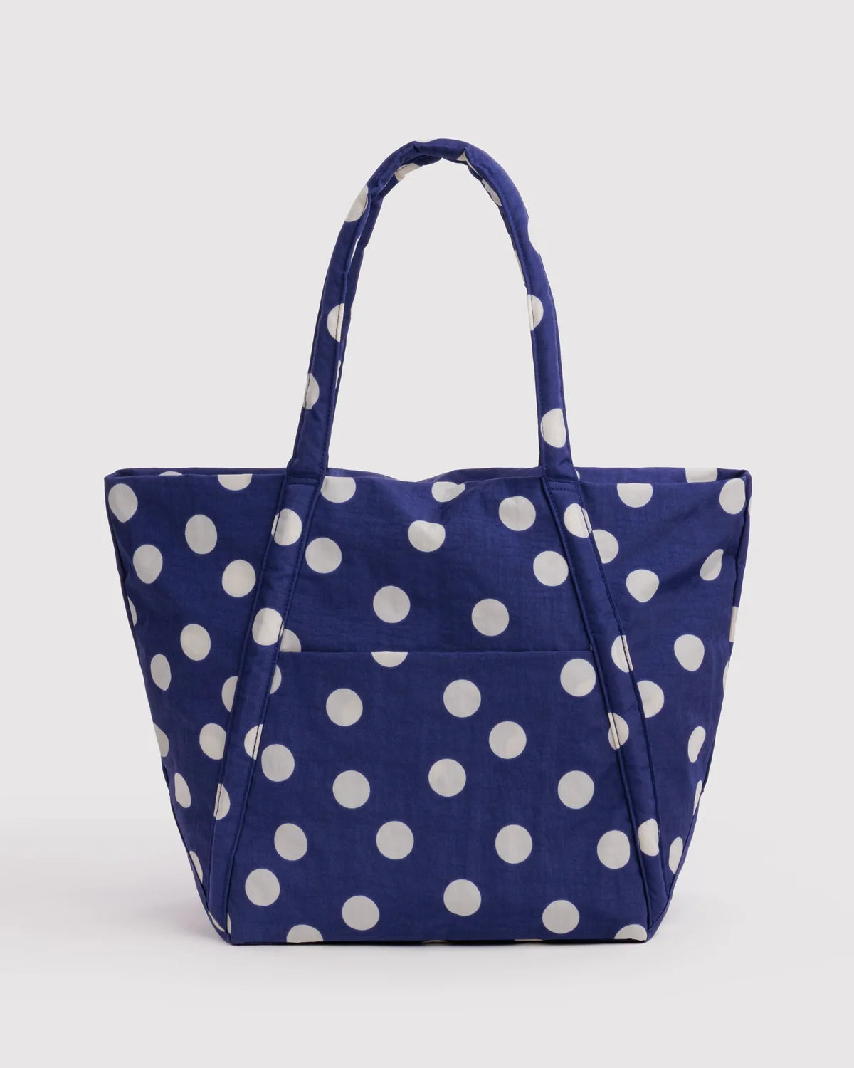 Navy & Blue Polka Dot Cloud Bag
