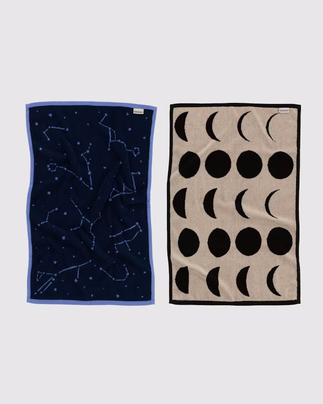 Night Sky Baggu Hand Towel Set