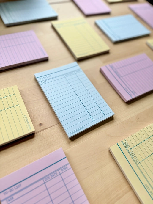 Library Card Notebook