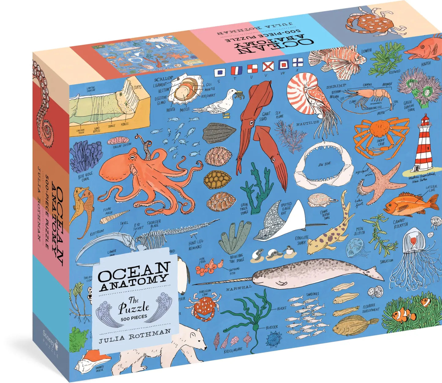Ocean Anatomy 500-Piece Puzzle