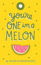 Load image into Gallery viewer, You&#39;re One in a Melon Enamel Pin