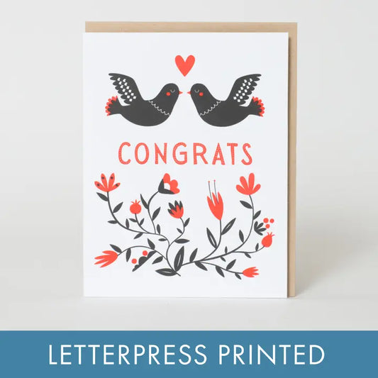Doves Congrats Greeting Card
